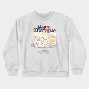 Birthday cake Crewneck Sweatshirt